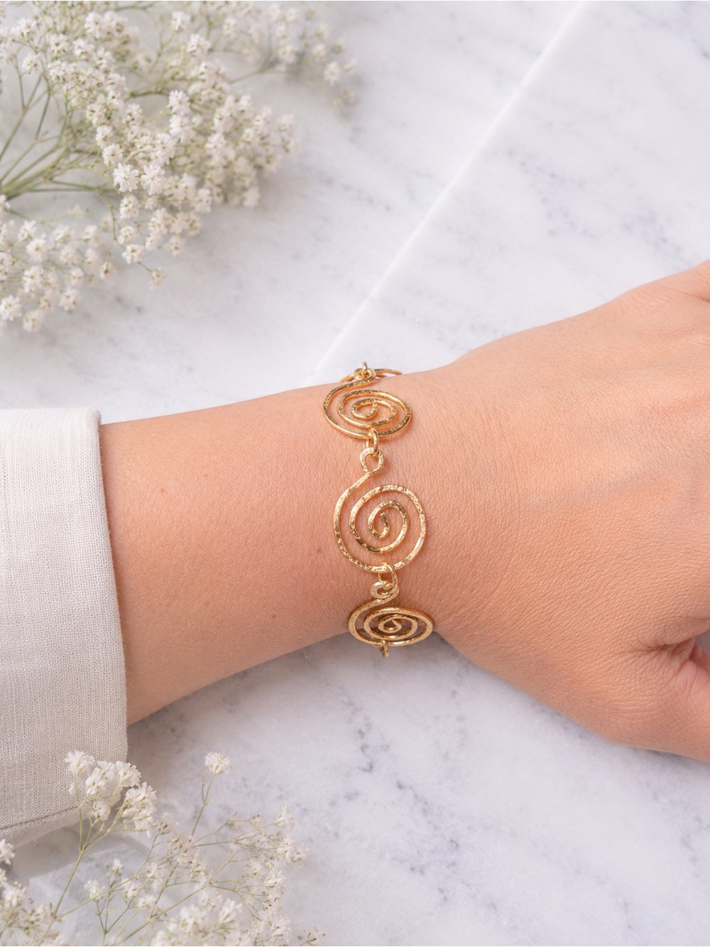 Eternal Spiral Bracelet